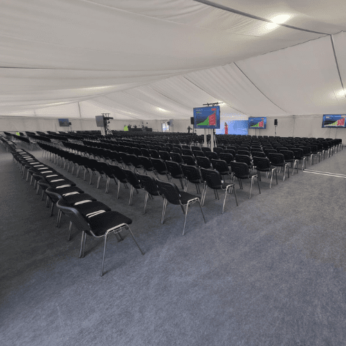 Hard sided marquee
